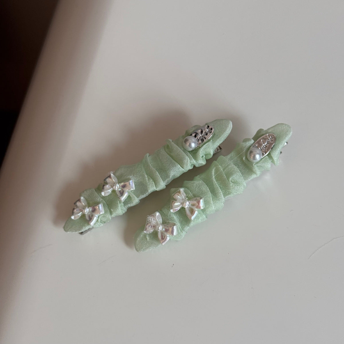 蕾絲布面大腸圈髮圈