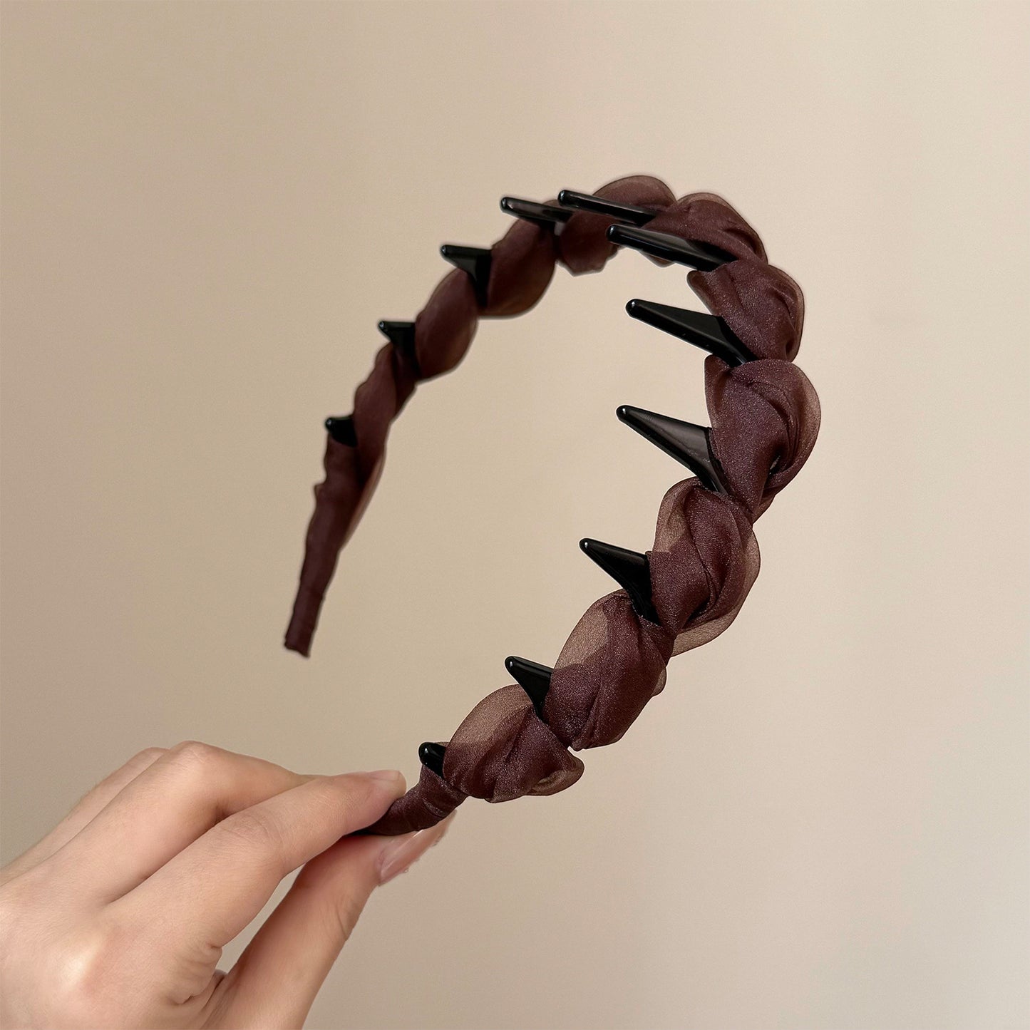纏繞簡約髮箍
