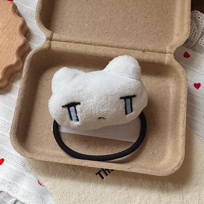 小熊卡通髮圈