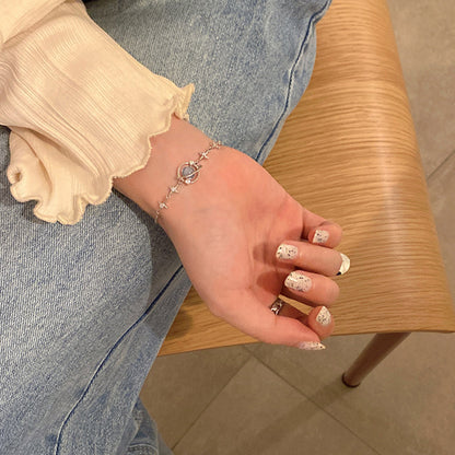 法式復古愛心耳環
