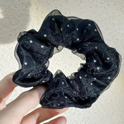 網紗大腸圈簡約髮圈