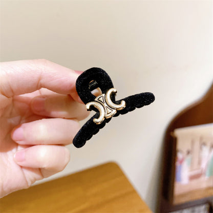 絨面金屬鯊魚夾