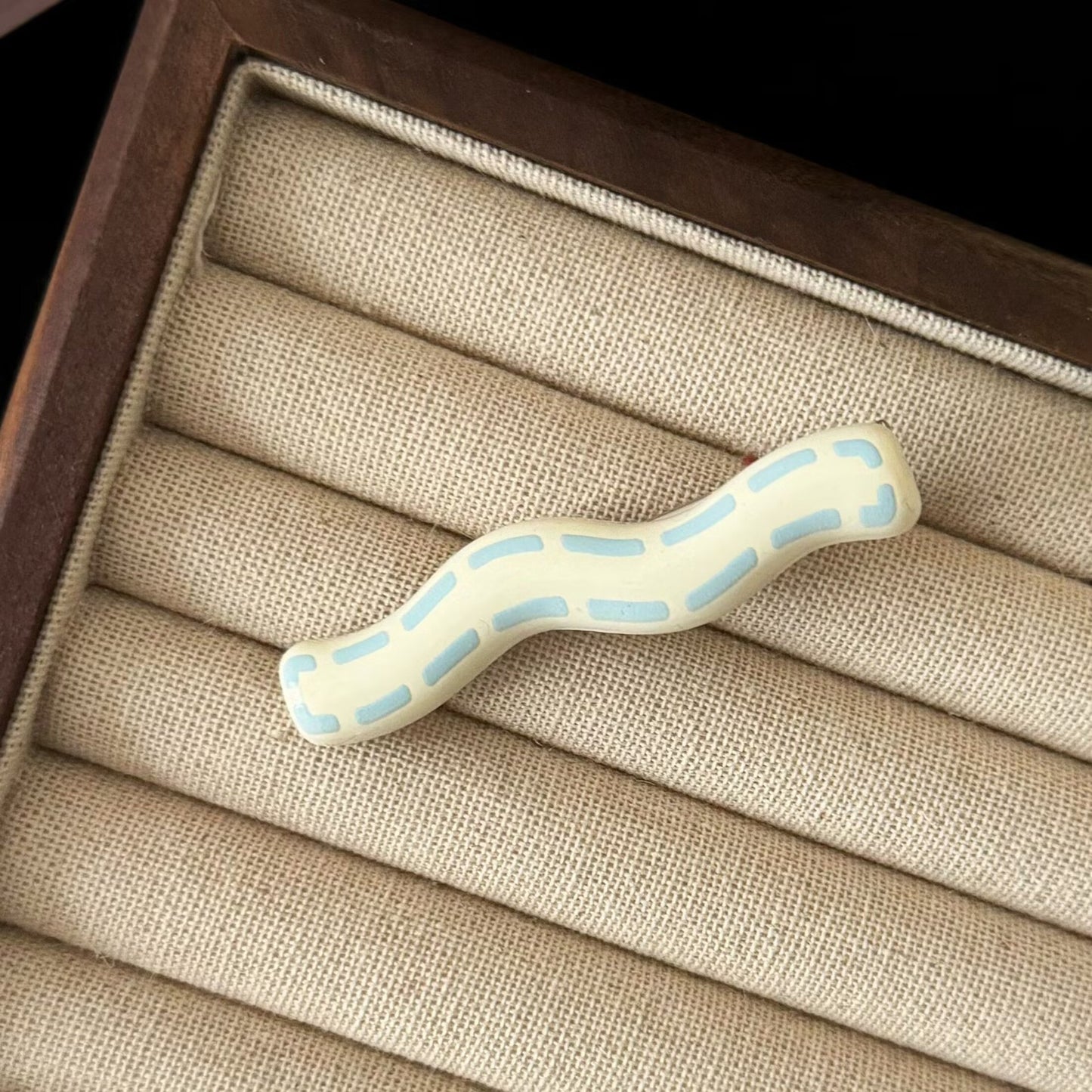 波浪簡約髮夾