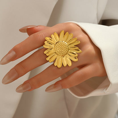 愛心可調式戒指