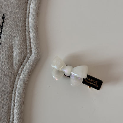 醋酸板材蝴蝶結髮夾
