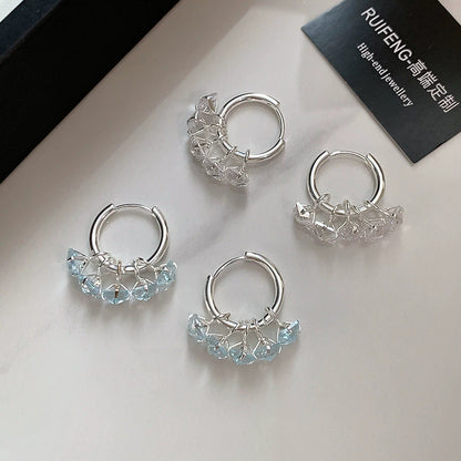繽紛方形兩用耳環－商品主圖｜https://igowo.tw/