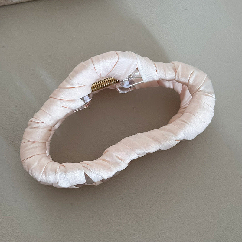 棕色布面纏繞鯊魚夾