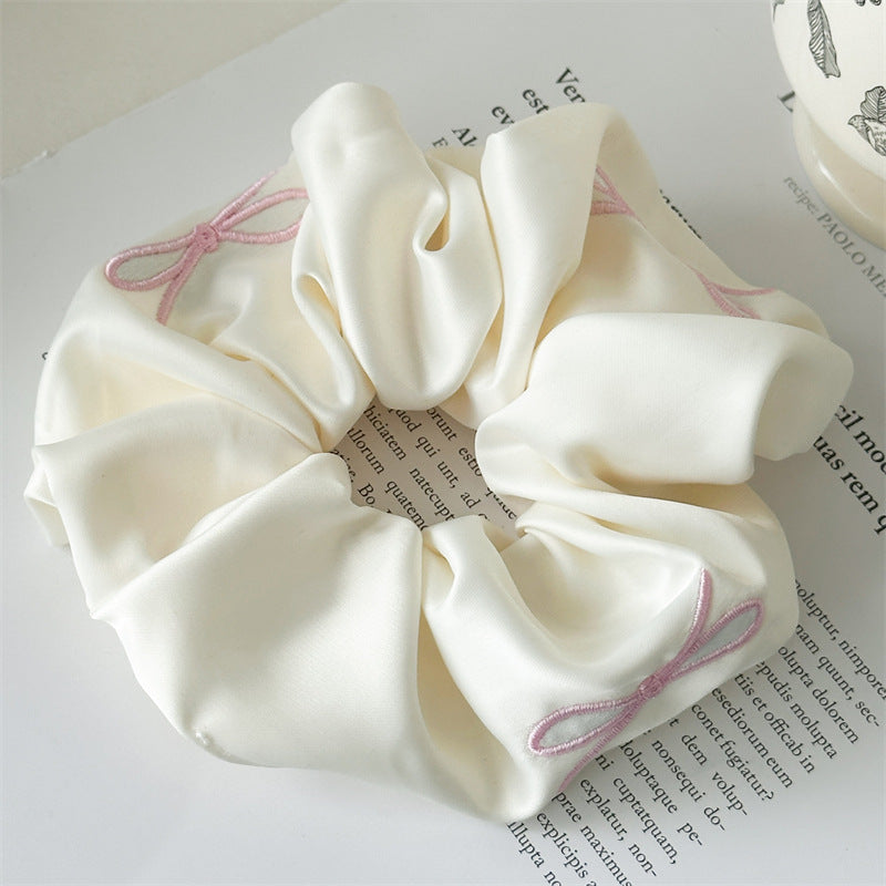 布面大腸圈刺繡髮圈