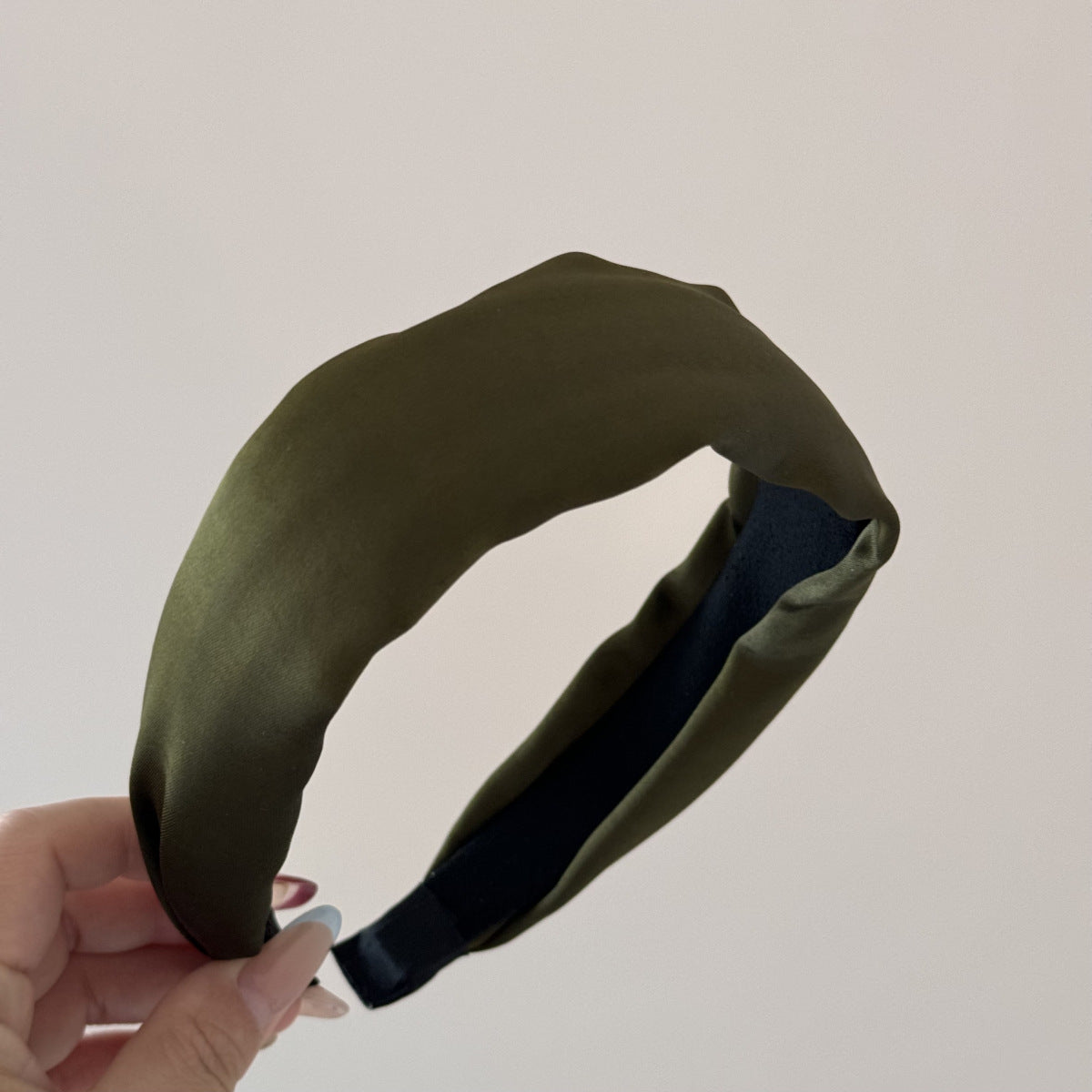 寬版復古髮箍