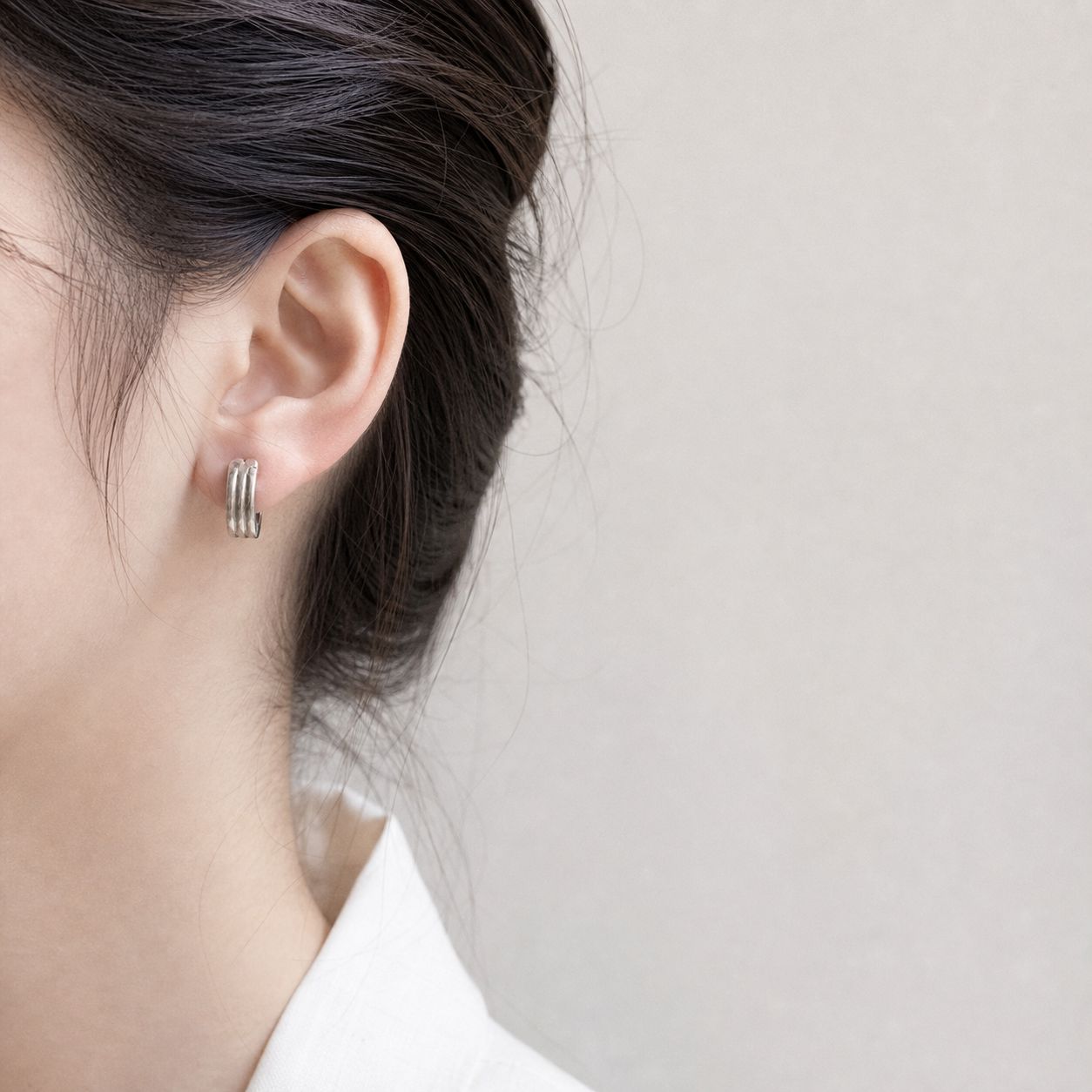 不鏽鋼簡約耳夾－/彩色款實拍｜https://igowo.tw/