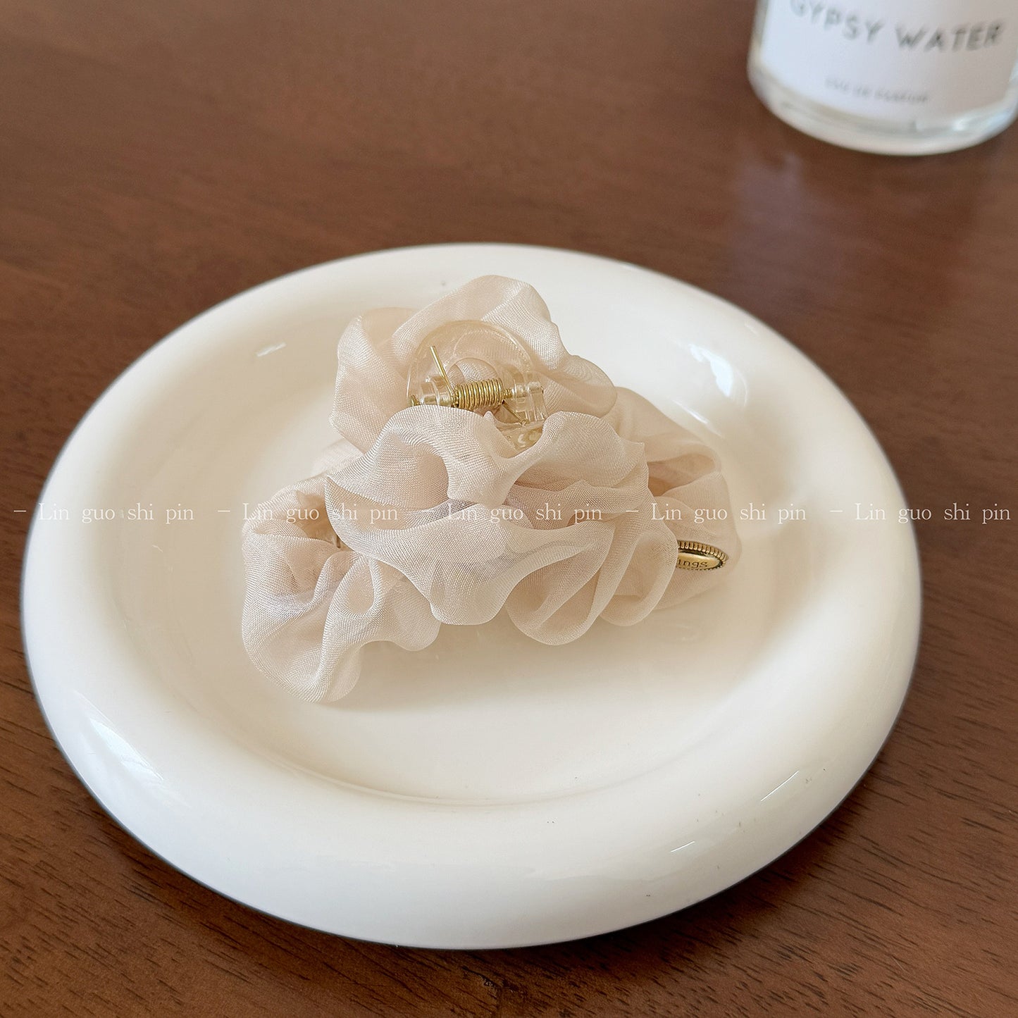 網紗簡約鯊魚夾