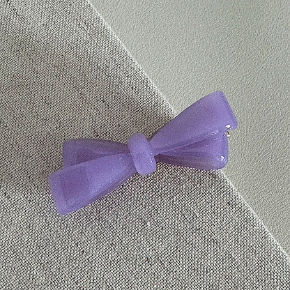 繽紛蝴蝶結髮夾