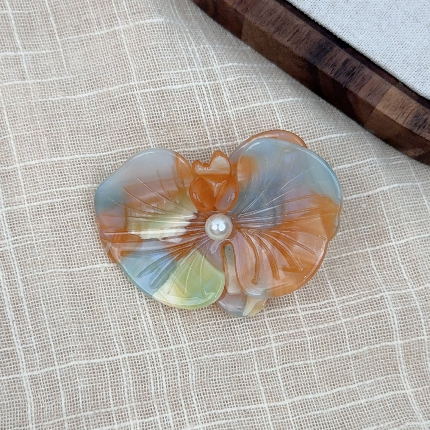醋酸板材蝴蝶髮夾