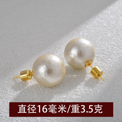 珍珠簡約耳釘