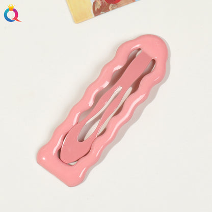 彩色波浪髮夾－細節特寫6｜https://igowo.tw/