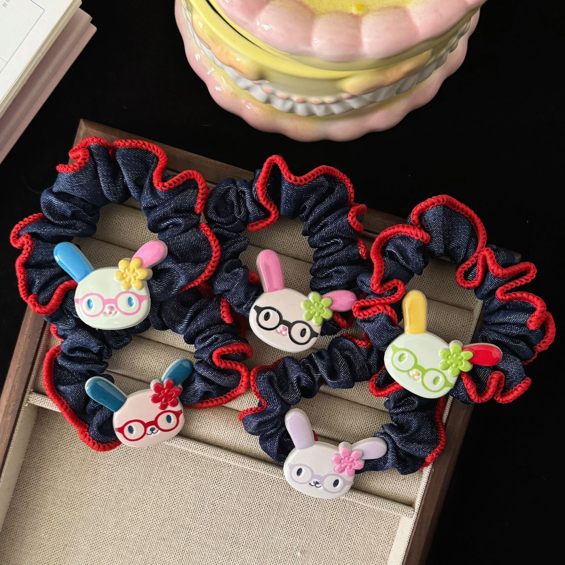 繽紛兔子髮圈－商品主圖｜https://igowo.tw/