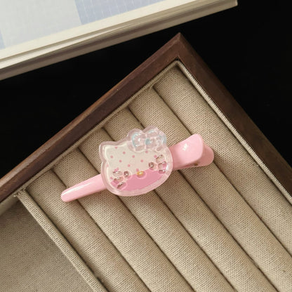 貓咪簡約髮夾