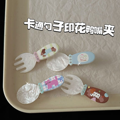 卡通簡約髮夾－商品主圖｜https://igowo.tw/