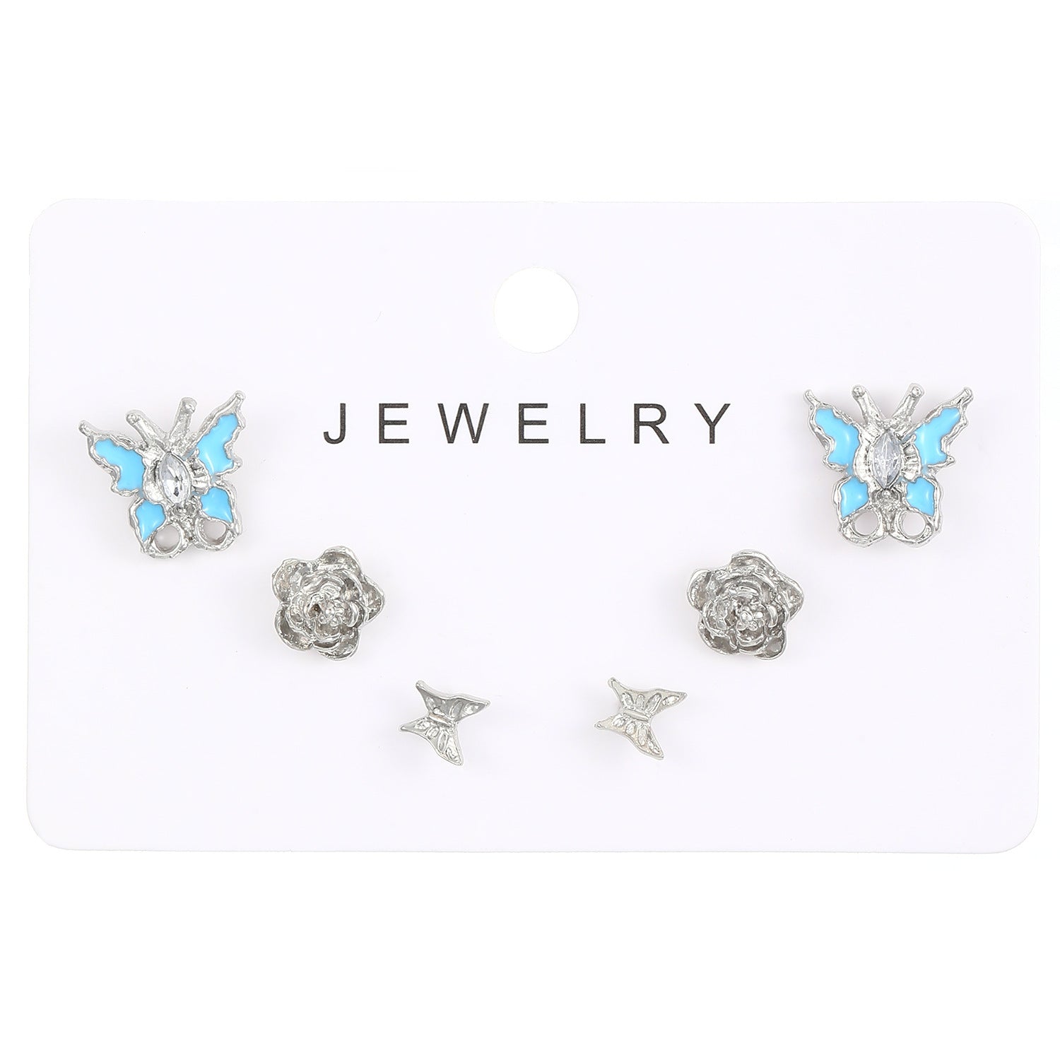 不規則復古耳釘－細節特寫5｜https://igowo.tw/