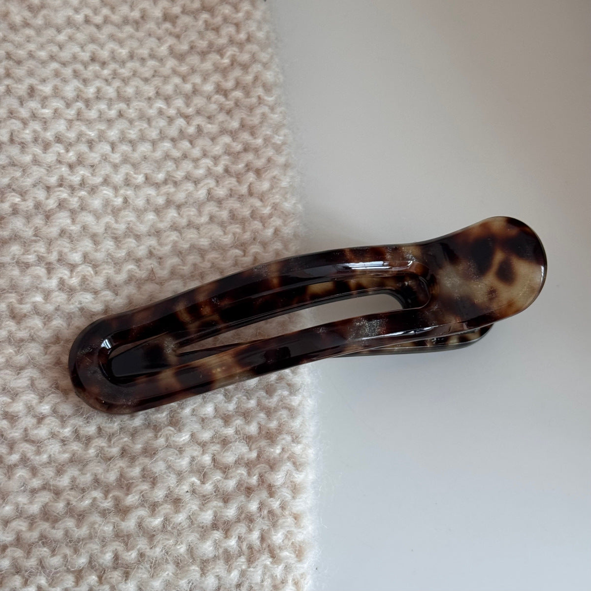 樹脂簡約髮夾