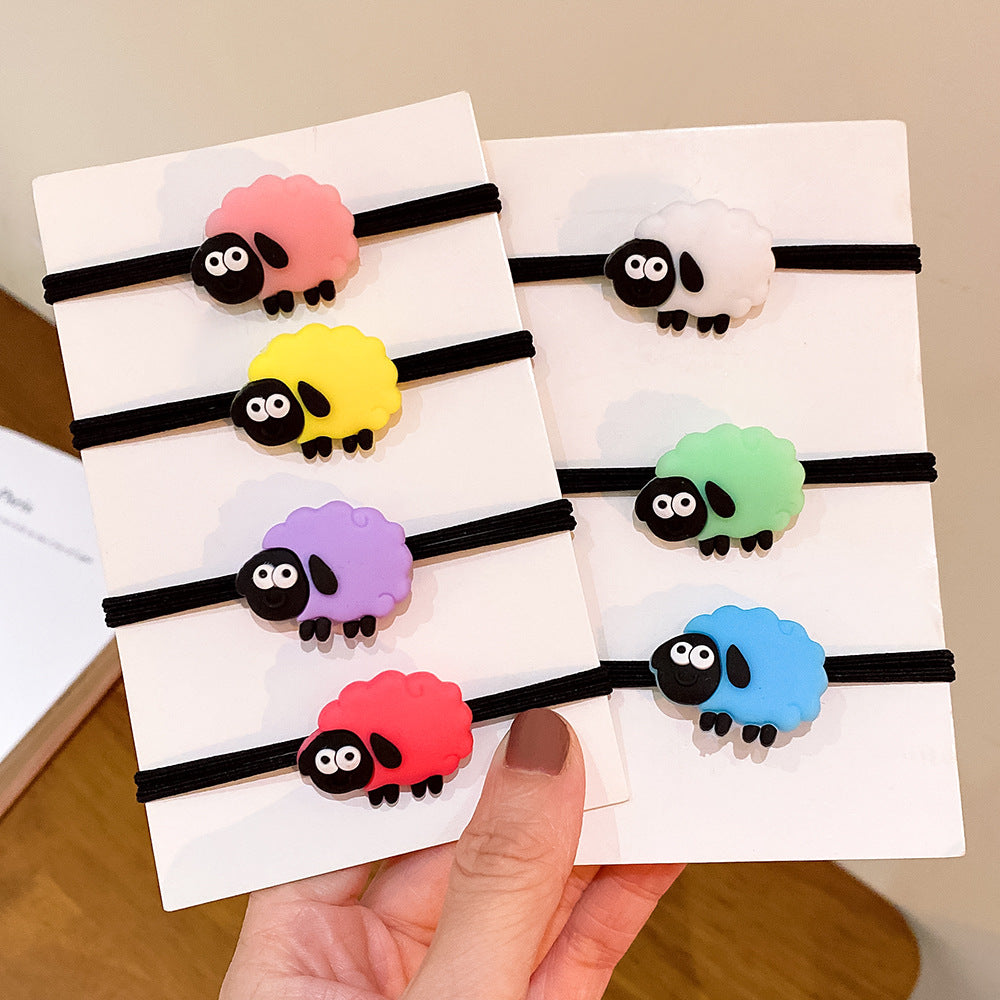卡通簡約髮圈－商品主圖｜https://igowo.tw/