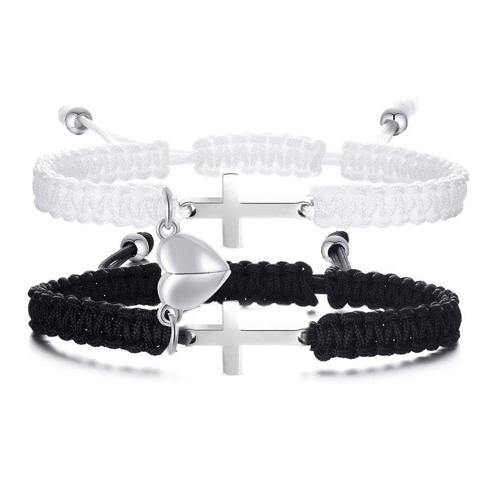 不銹鋼十字架手鏈