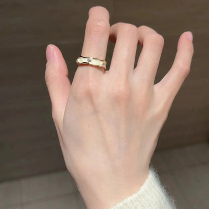 琺瑯蝴蝶可調式戒指－細節特寫28｜https://igowo.tw/