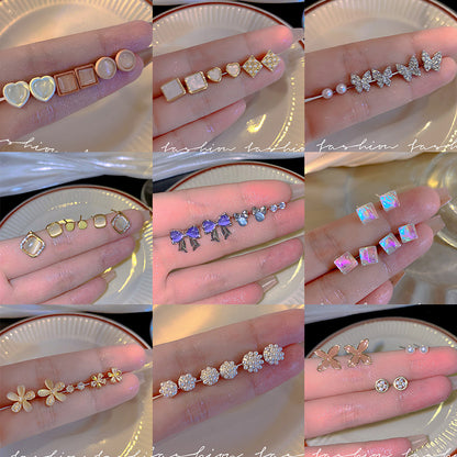 S925耳環套組－商品主圖｜https://igowo.tw/