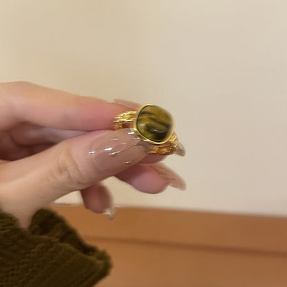 天然石可調式戒指