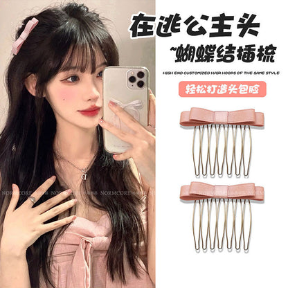 蝴蝶結簡約髮夾－商品主圖｜https://igowo.tw/