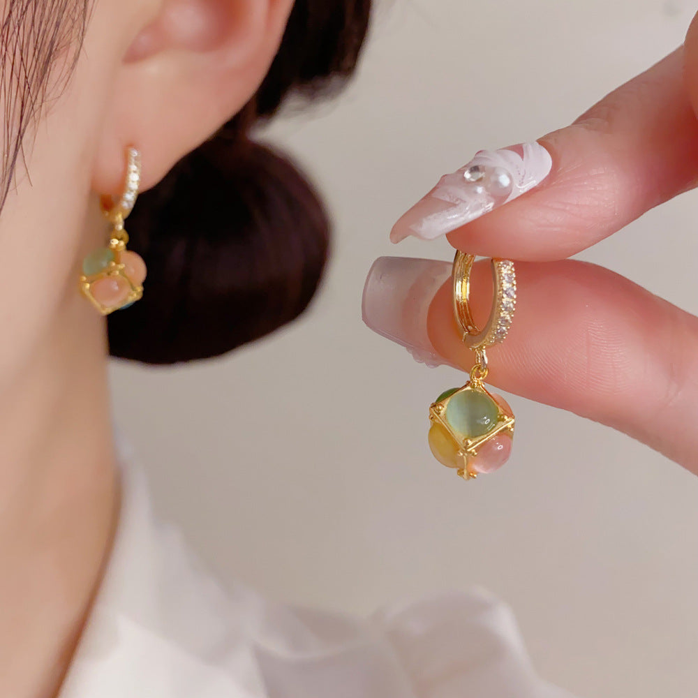 彩色簡約耳扣－商品主圖｜https://igowo.tw/