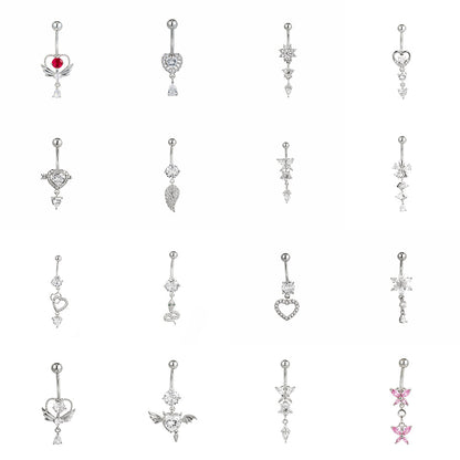 愛心鑲鑽飾品－1/金色款細節｜https://igowo.tw/