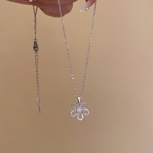 鈦鋼太陽花墜飾項鍊－商品主圖｜https://igowo.tw/