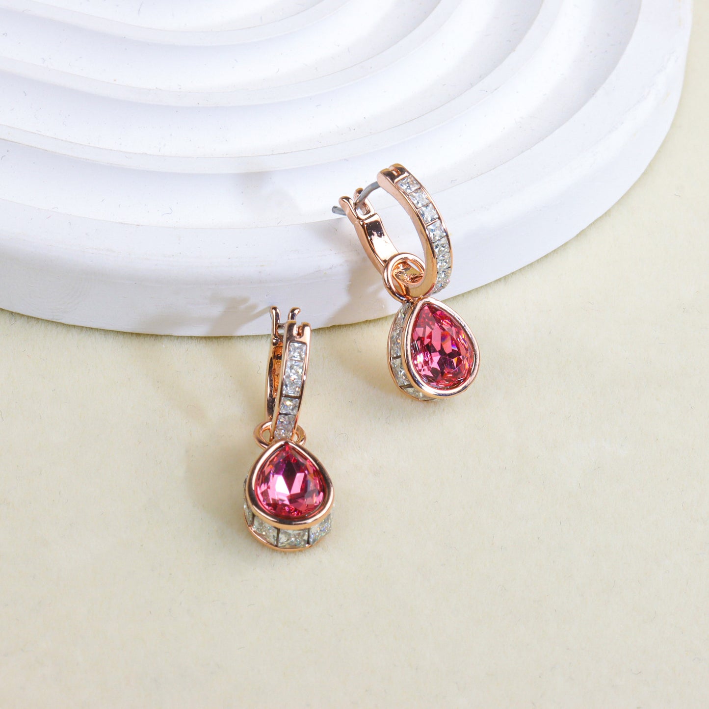 水滴簡約耳環