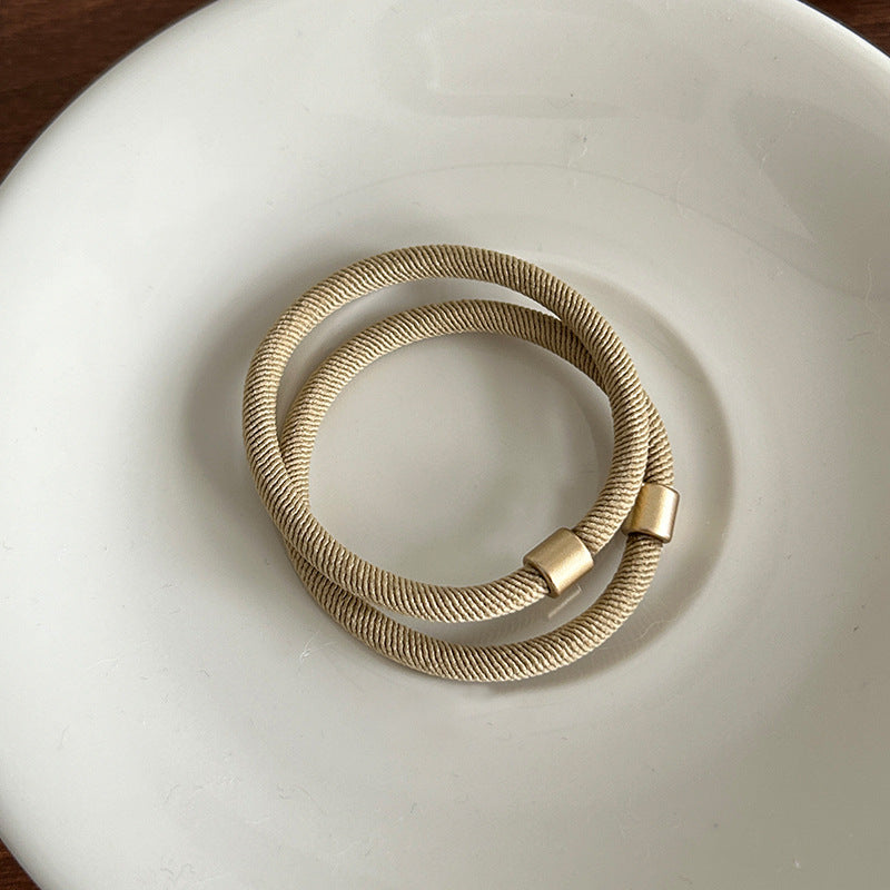 簡約經典髮圈