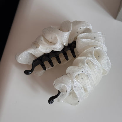 網紗鋯石髮夾