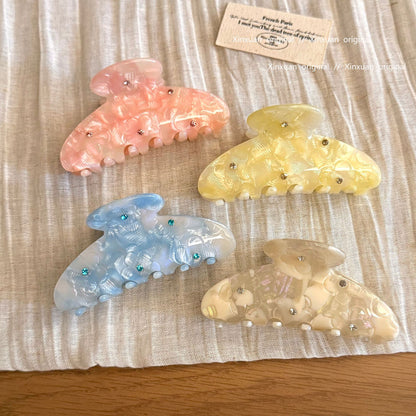 鑲鑽精雕鯊魚夾－商品主圖｜https://igowo.tw/