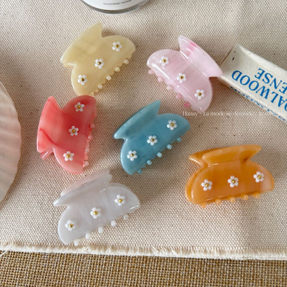 醋酸板材雛菊鯊魚夾－商品主圖｜https://igowo.tw/