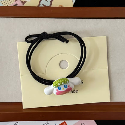 黑色貓咪髮圈