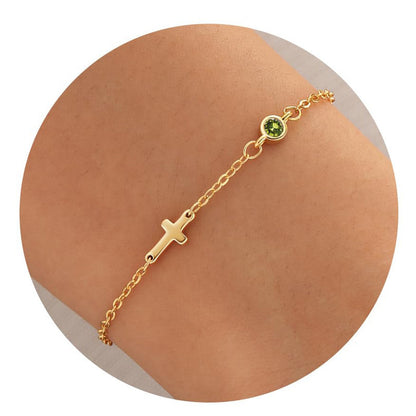 十字架聖誕手鏈