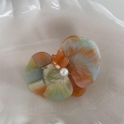 醋酸板材蝴蝶立體髮夾