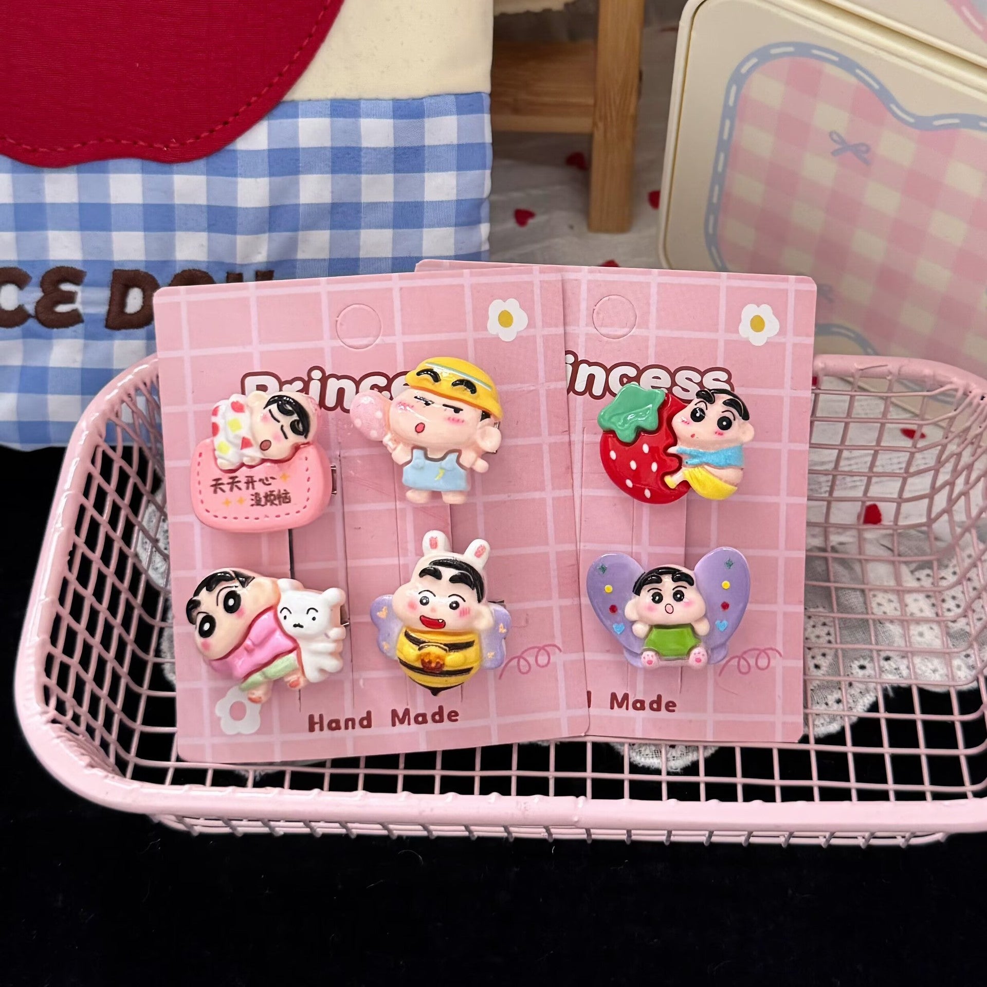 卡通簡約髮夾－商品主圖｜https://igowo.tw/