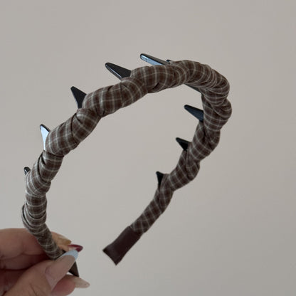波浪簡約髮箍－細節特寫6｜https://igowo.tw/