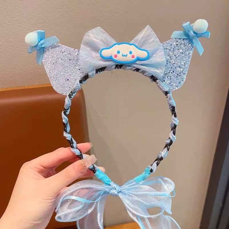 緞帶簡約髮箍