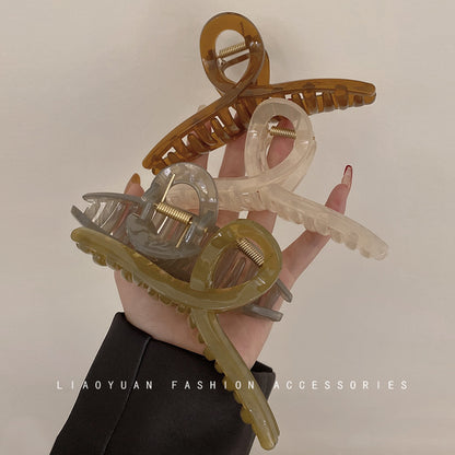 簡約經典鯊魚夾－商品主圖｜https://igowo.tw/