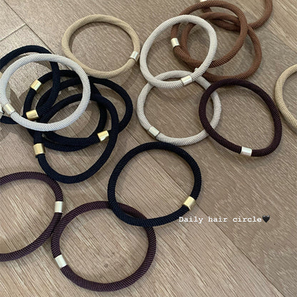 簡約經典髮圈－商品主圖｜https://igowo.tw/