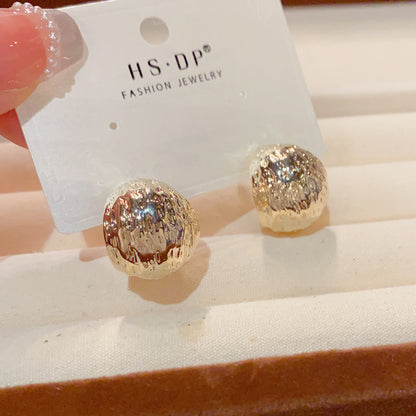 金屬圓圈簡約耳環