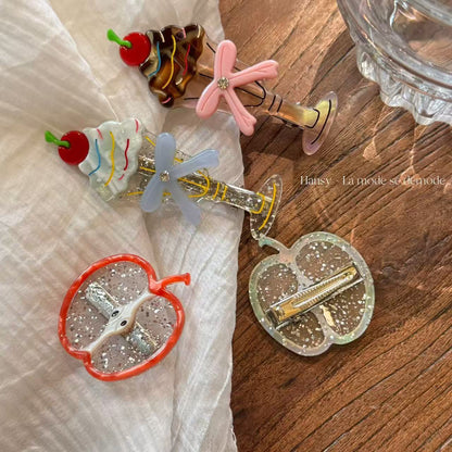醋酸板材甜點鯊魚夾－商品主圖｜https://igowo.tw/