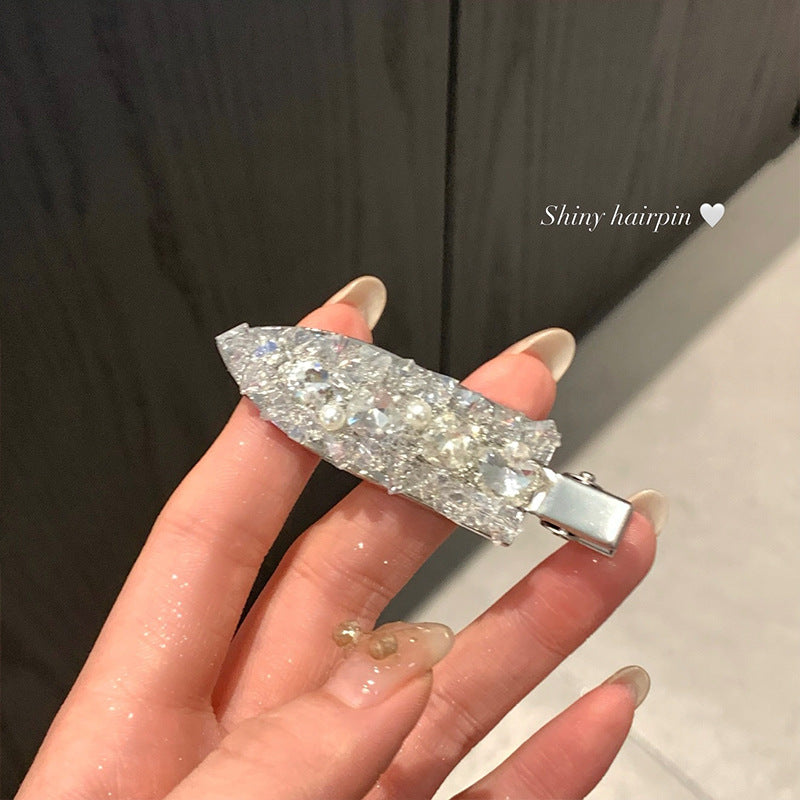 鋯石簡約髮夾