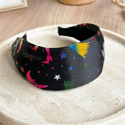 金色星星蝙蝠髮箍